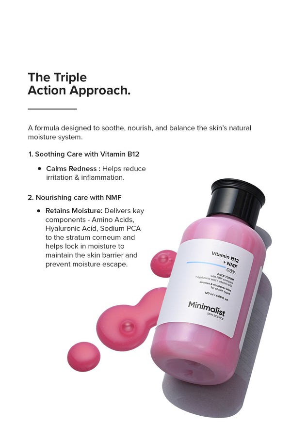 Vitamin B12 + NMF 03% Face Toner
