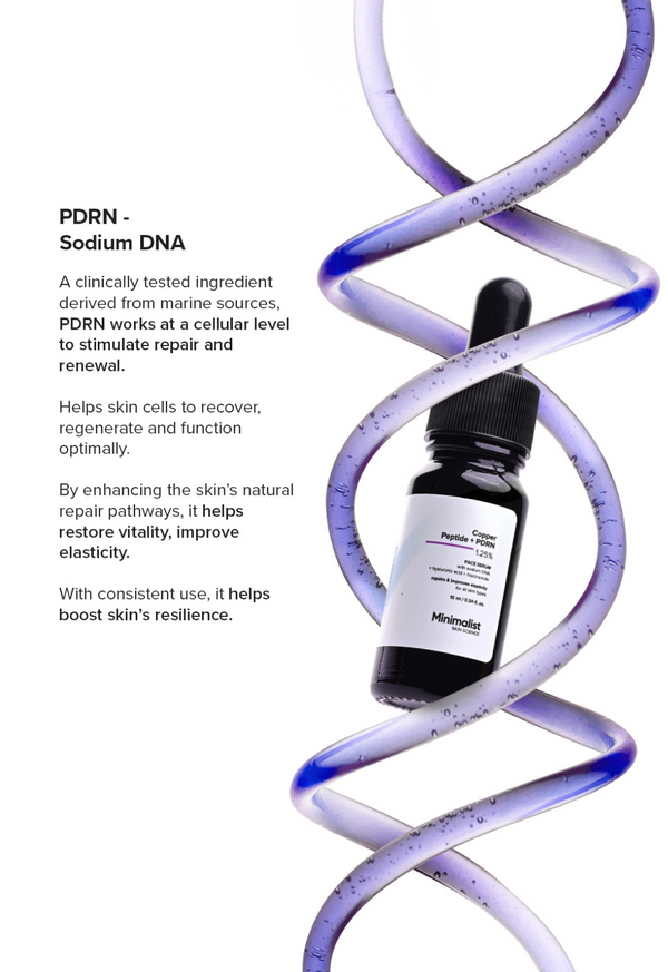 Copper Peptide + PDRN 1.25% Face Serum