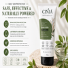 CINIA Botanicals Sunscreen SPF 50 PA+++ | Broad Spectrum UVA/UVB Protection | With Ceramide Complex, Niacinamide & Hyaluronic Acid | For All Skin Types | 50 g