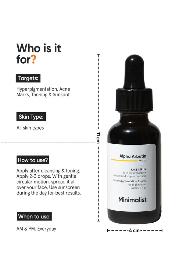 Alpha Arbutin 2% Face Serum