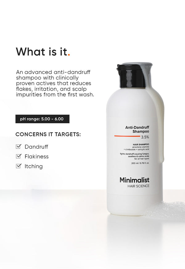 Anti Dandruff Shampoo 3.5%