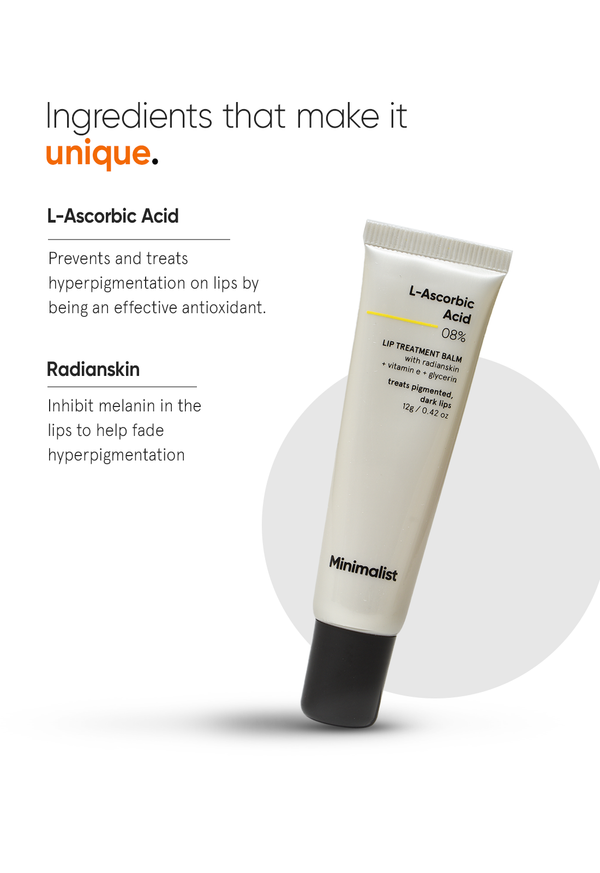 L-Ascorbic Acid 8% Lip Treatment Balm