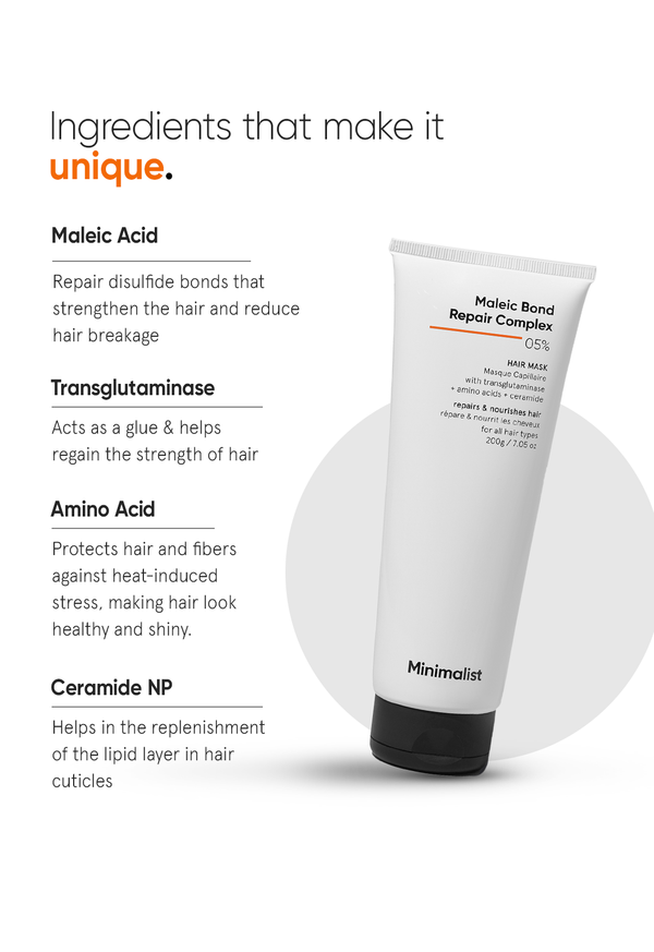 Maleic Bond Repair Complex 5% Hair Mask