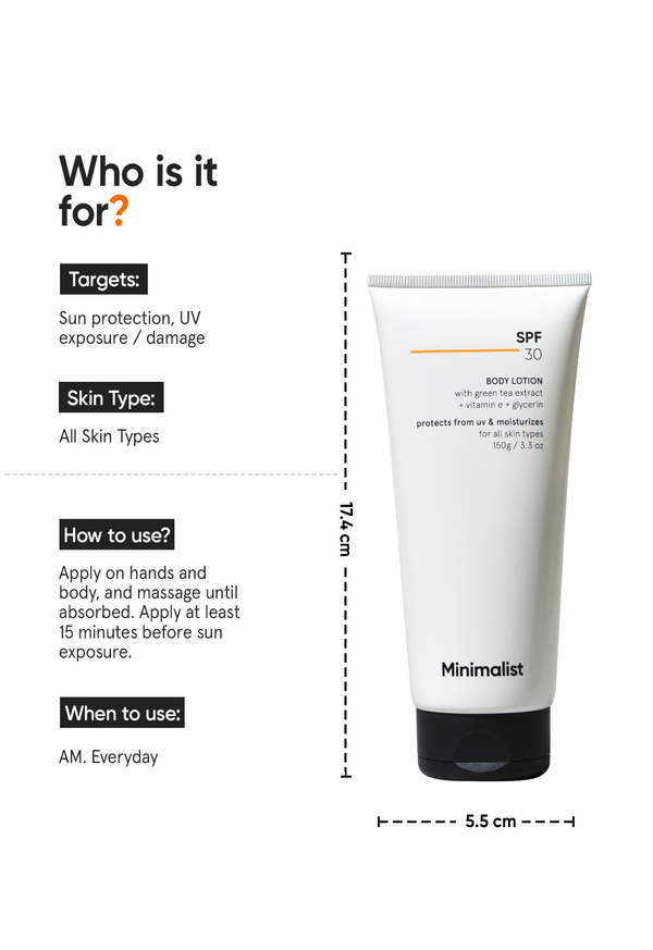 SPF 30 Body Lotion